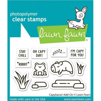 Lawn Fawn Stempel - Capybaras!Add-On